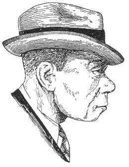 Modernized Neanderthal, based on Prof. J. Howard McGregor's classic reconstruction of "Old Man of la Chapelle's" skull, the bust of which was created for display in the American Museum of Natural History around 1918. Originally published in Carleton Coon's (1939) The Races of Europe. Although often attributed to Coon, it is not clear whether the drawing is by Coon or McGregor.